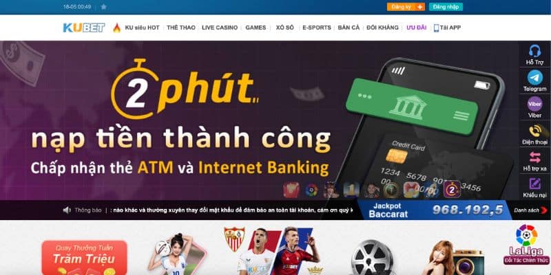 Tốc độ nạp rút nhanh chóng nhất