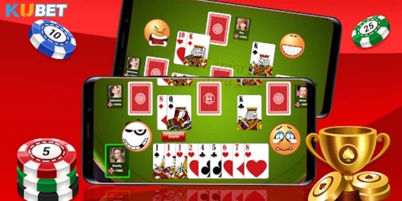 Các thể loại game phỏm online đặc trưng của kubet 